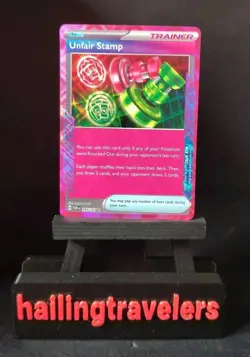 Pokemon TCG Unfair Stamp Scarlet & Violet-Twilight Masquerade 165/167 X3 - Image 4