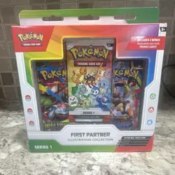 Pokemon TCG First Partner Illustration Pack Vol. 1 - Image 1