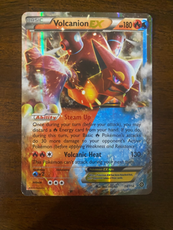 Pokemon TCG Volcanion EX 26/114 Steam Siege Near Mint NM - Image 1