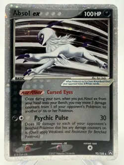 Pokemon Absol ex 92/108 Power Keepers Holo EX Ultra Rare 2007 WOTC Era - Image 1