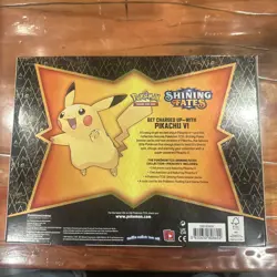 Pokemon TCG Shining Fates Pikachu V Collection Box Factory Sealed Brand New - Image 3