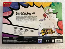 Pokemon TCG Mega Gardevoir Premium Poster Collection Ascended Heroes Box SEALED - Image 2