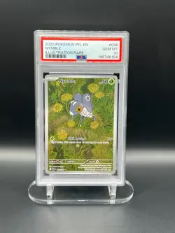 2025 POKEMON PFL EN-PHANTASMAL FLAMES ILLUSTRATION RARE #096 NYMBLE PSA 10 - Image 1