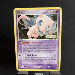 Pokemon Mew 10/92 Reverse Holo Rare Stamped Legend Maker with Swirl 💫 - Image 1