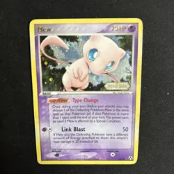 Pokemon Mew 10/92 Reverse Holo Rare Stamped Legend Maker with Swirl 💫 - Image 2