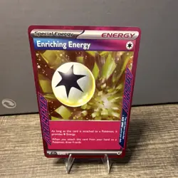 Pokemon Enriching Energy ACE SPEC Rare SV08 Foil 191/191 Special Energy - Image 1