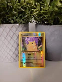 2016 Near Mint Pikachu Reverse Holo XY Evolutions Pokemon 35/108 - Image 1