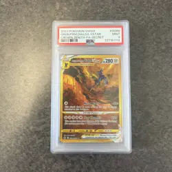 2023 POKEMON SWSH SECRET #GG68 FULL ART/ORIGIN FORME DIALGA VSTAR PSA 9 - Image 1