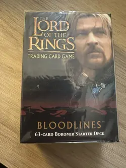 LOTR TCG CCG Bloodlines Boromir Starter 63-card deck Sealed - Image 1
