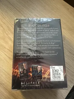 LOTR TCG CCG Bloodlines Boromir Starter 63-card deck Sealed - Image 3