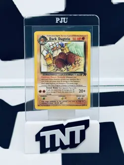 Pokemon TCG Dark Dugtrio Team Rocket 23 Regular Unlimited Rare - Image 1