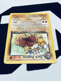 Pokemon TCG Dark Dugtrio Team Rocket 23 Regular Unlimited Rare - Image 4
