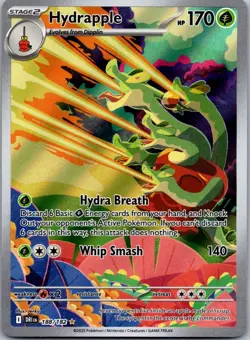 Hydrapple 188/182 - SV10: Destined Rivals Illustration Rare Pokemon TCG NM - Image 1