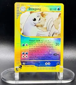 Dewgong 7/144 Reverse Holo Pokemon Skyridge 2003 Wotc Vintage LP/NM - Image 2
