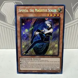 Yugioh TCG - Spenta, The Magistus Sealer Secret Rare - BPRO-EN098 - NM - Image 1