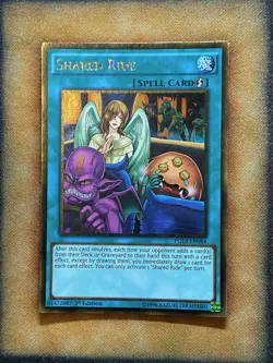 Yugioh Shared Ride PGL3-EN084 Gold Rare 1st Ed NM - Image 1