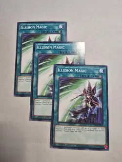 3x Illusion Magic 1st Edition Common LDS3-EN094 Yu-Gi-Oh! - Image 1
