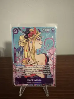 Black Maria OP08-074 Illustration Box Volume 2 EN Promo One Piece CCG - Image 1