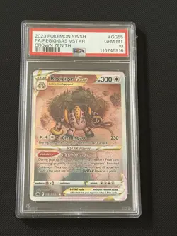 Pokemon Card Regigias VSTAR GG55/GG70 Galarian Gallery Crown Zenith PSA 10 - Image 1