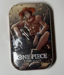 One Piece Card Game - Tin Pack Set Vol 2 - Ace Artwork - NEW SEALED - Image 1