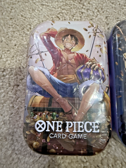 One Piece Card TCG Vol 2 Mini Tin - Set of 3 - (TS-O2, OP-13) Brand New / Sealed - Image 3
