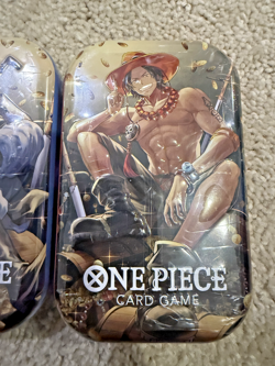 One Piece Card TCG Vol 2 Mini Tin - Set of 3 - (TS-O2, OP-13) Brand New / Sealed - Image 5