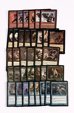 MTG Stronghold Lot 240+ Cards 1998 Vintage Magic The Gathering Tempest Era - Image 1