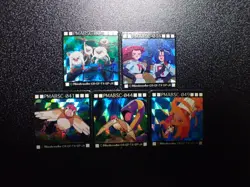 Pokemon Bros GB Pocket Mini Card Prism Holo x5 Team Rocket Pidgeotto etc #6294 - Image 1