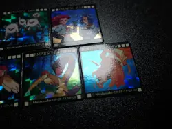 Pokemon Bros GB Pocket Mini Card Prism Holo x5 Team Rocket Pidgeotto etc #6294 - Image 3