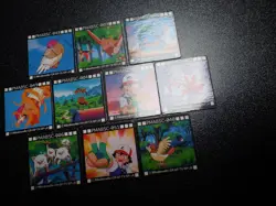 Pokemon GB Pocket Mini Card Non Holo x10 Pikachu Ash Bulbasaur etc #5895 - Image 3