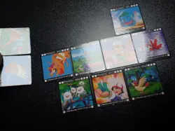 Pokemon GB Pocket Mini Card Non Holo x10 Pikachu Ash Bulbasaur etc #5895 - Image 4