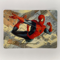SPIDER-MAN PETER PARKER 53/54 GOLD STAMP ART CARD SPIDER-MAN NM MTG - Image 1
