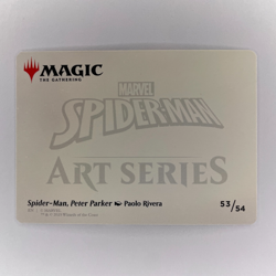 SPIDER-MAN PETER PARKER 53/54 GOLD STAMP ART CARD SPIDER-MAN NM MTG - Image 2