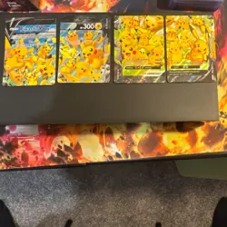 Pokemon TCG Celebrations Pikachu V-Union Holo 4 Card Lot SWSH139-142 LP - Image 1