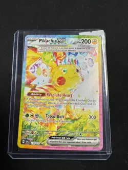 Pikachu EX 238/191 Surging Sparks Special Illustration Rare Pokemon TCG Card - Image 1