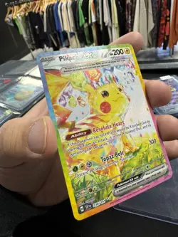 Pikachu EX 238/191 Surging Sparks Special Illustration Rare Pokemon TCG Card - Image 2