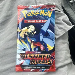 Pokemon Destined Rivals Booster Pack 10 Cards TCG Sealed OVERNIGHT SHIPPING - Image 1