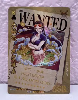 Wanted Nico-Robin - One Piece - SSR OP-5M02-052 Card - Image 1