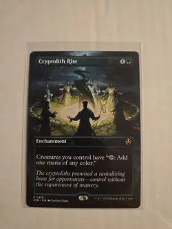 FOIL Cryptolith Rite Innistrad Remastered Magic MTG Enchantment CARD 1x (0316) - Image 1