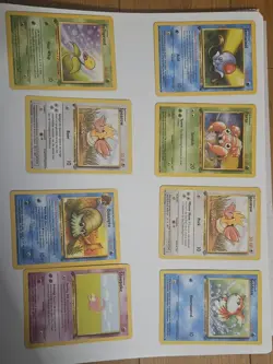 Vintage Pokemon FIRST EDITION Cards. COMMON. NON-HOLO MP/NM. Multiple Languages. - Image 1
