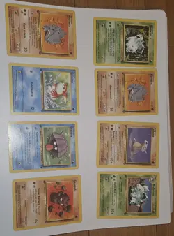 Vintage Pokemon FIRST EDITION Cards. COMMON. NON-HOLO MP/NM. Multiple Languages. - Image 4