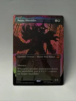 Super Shredder (Borderless) Teenage Mutant Ninja Turtles Foil - Image 1