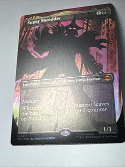 Super Shredder (Borderless) Teenage Mutant Ninja Turtles Foil - Image 3
