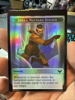 Spirit Token Lukka Misprint Mtg - Image 2