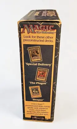 Magic The Gathering 1998 Urza’s Saga Tombstone Complete Theme Deck Box & Guide - Image 3
