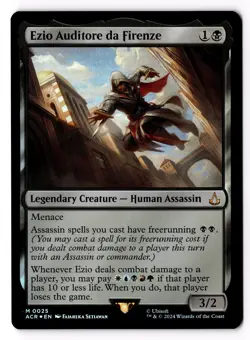 Ezio Auditore da Firenze 25 Universes Beyond: Assassin's Creed Foil NM - Image 1