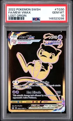 PSA 10 MEW VMAX TG30/TG30 FULL ART LOST ORIGIN POKEMON 😍 - Image 1