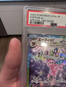 Pokemon Espeon ex SAR Japanese Terastal Festival 211/187 PSA 10 - Image 3