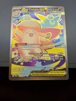 Mega Clefable ex 103/088 Ultra Rare Perfect Order Pokemon Holo NM/M - Image 1
