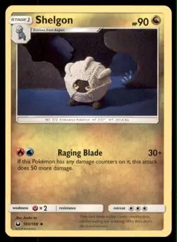 Pokemon TCG Shelgon 105/168 Regular Asako Ito - Image 1